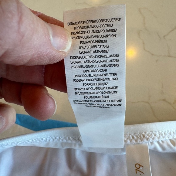 NWT Sunshine79 High Cut Embellished Rainbow Bikini Bottom / size 10 - Picture 6 of 10